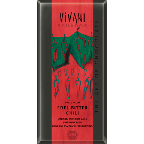 Vivani - Superior Dark Chocolate with Chilli (ON SALE)