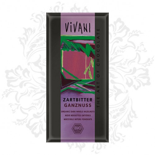 Vivani - Dark Chocolate with whole Hazelnuts (ON SALE)